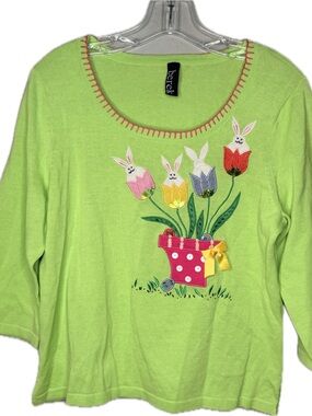 Vintage Berek Easter Sweater